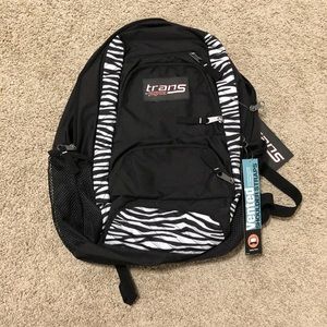 Jansport Trans Zebra Backpack NWT